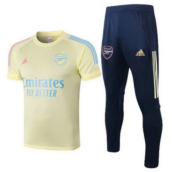 Trainingsshirt Arsenal Komplett Set 2020-21 Gelb